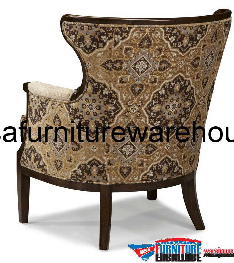 A.R.T Furniture Ava Adele Wood Trim Accent Chair