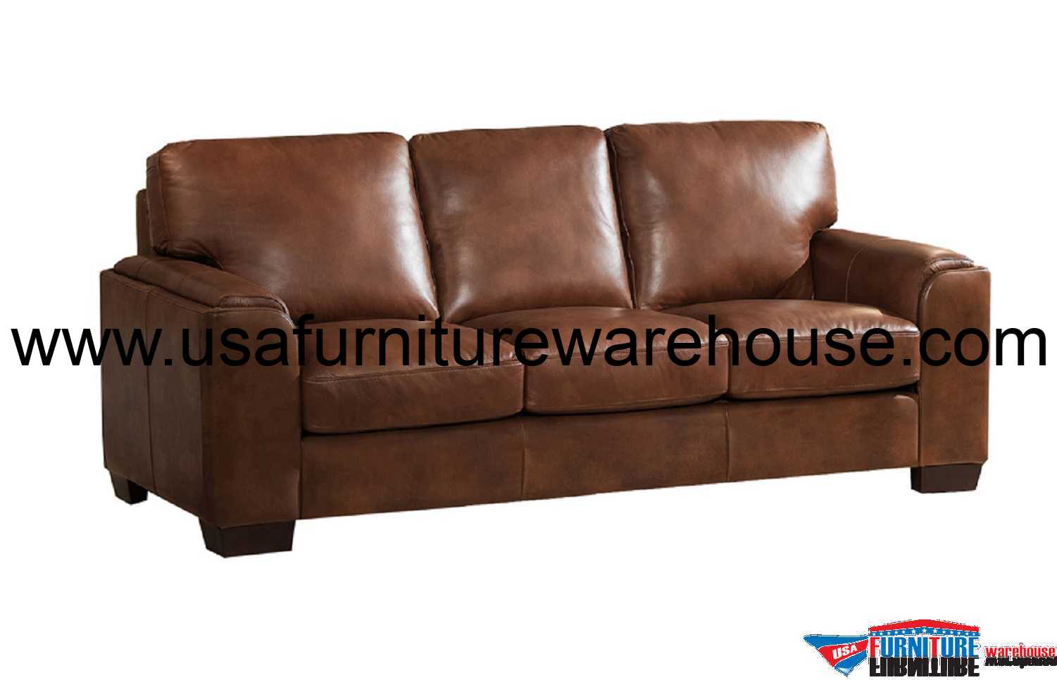 full grain leather sofa for sale