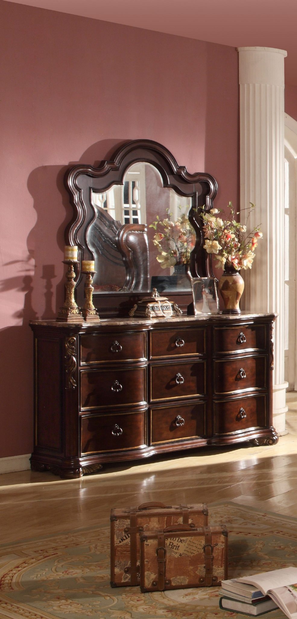 Mcferran Furnishing Imperial Bedroom Set USA Furniture Warehouse