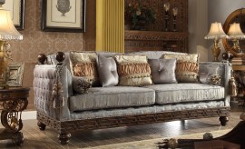 Brigitte Full Top Grain Black Leather Sofa Homey Design Hd 1212 Athens Euro Sofa