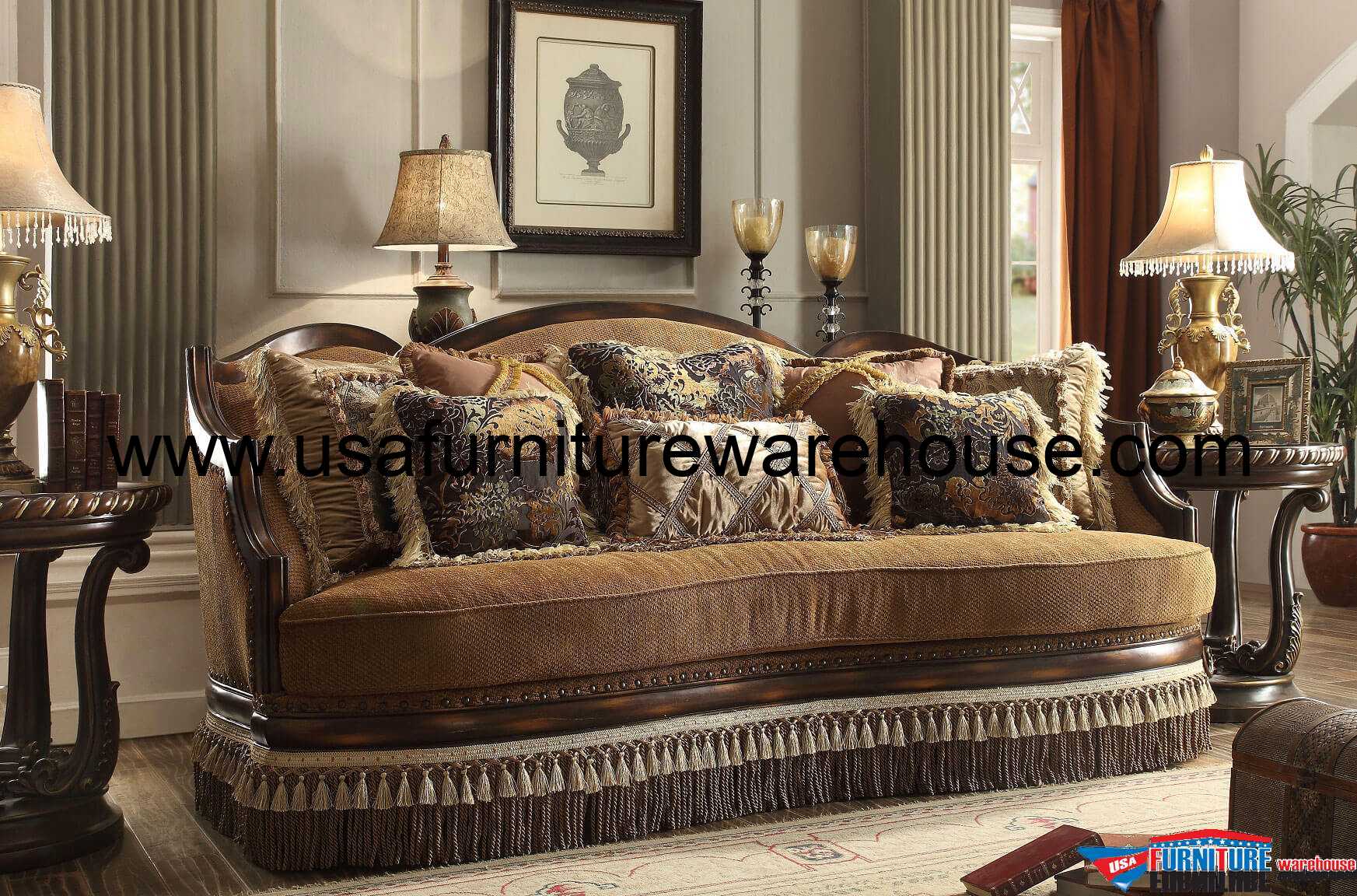 Homey Design Hd 9344 Santa Barbara Sofa Homey Design Hd 9344 Santa Barbara Sofa