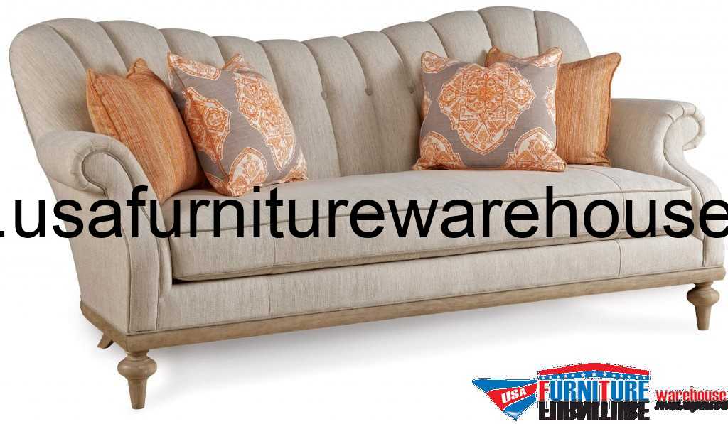 A.R.T Furniture Collection One Upholstered Brewster Channel Back Sofa