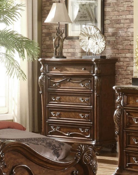 4 Piece Mcferran B7189 Nottingham Bedroom Set USA Furniture Warehouse