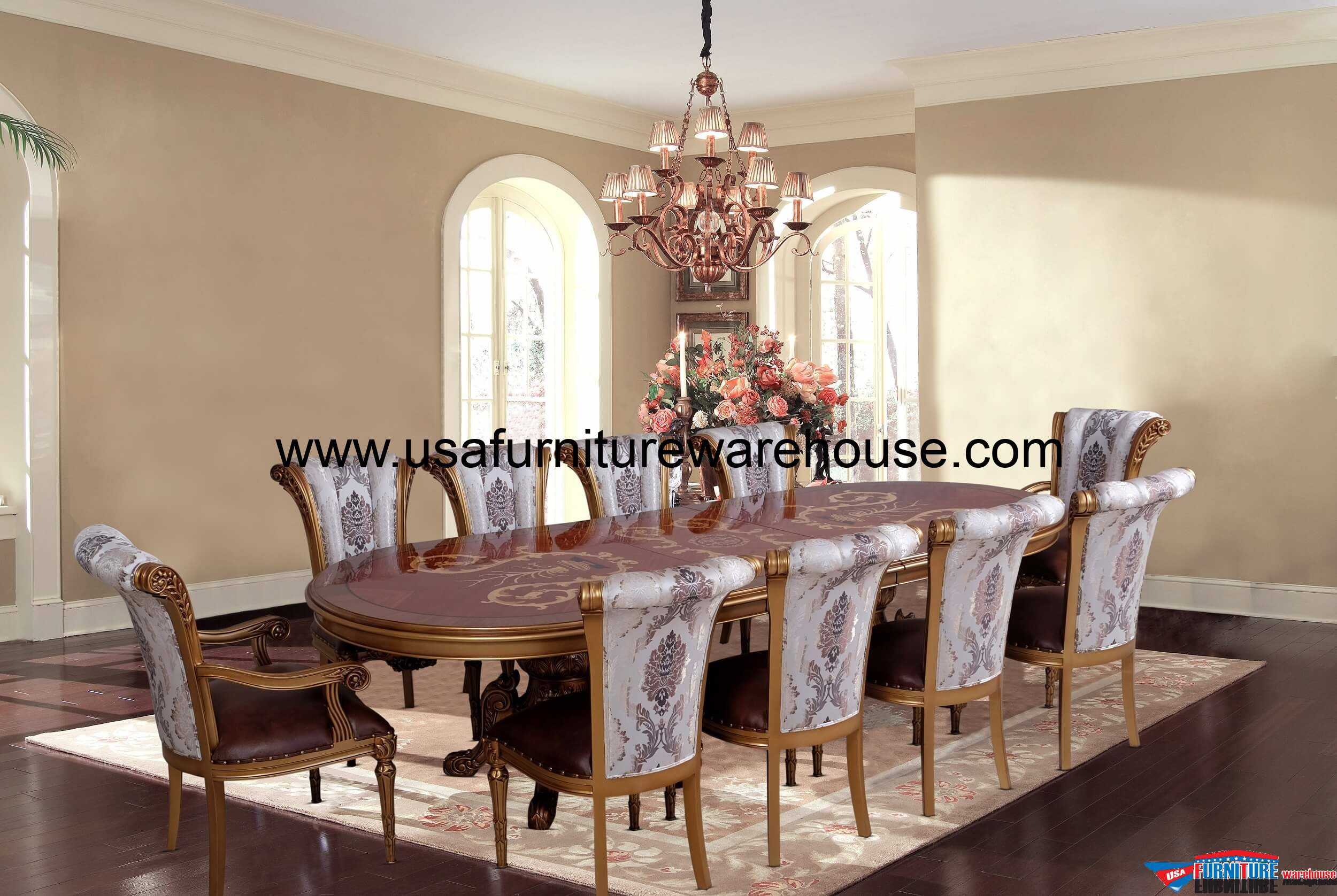 european furniture maggiolini luxury dining set - usa